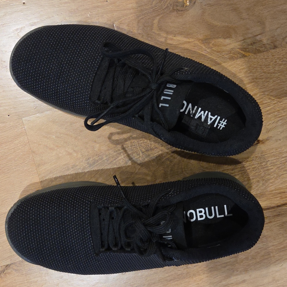 NOBULL Black Knit Womens Sneakers